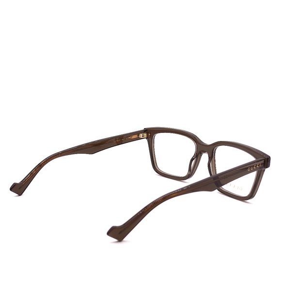 NEW GUCCI GG0964O 003 GREY TRANSPARENT AUTHENTIC EYEGLASSES FRAME - Picture 7 of 11